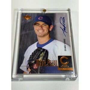 Mark Prior 2001 Upper Deck Prospect Premieres /1000 #102 Rookie Auto RC